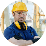 un employé de chantier