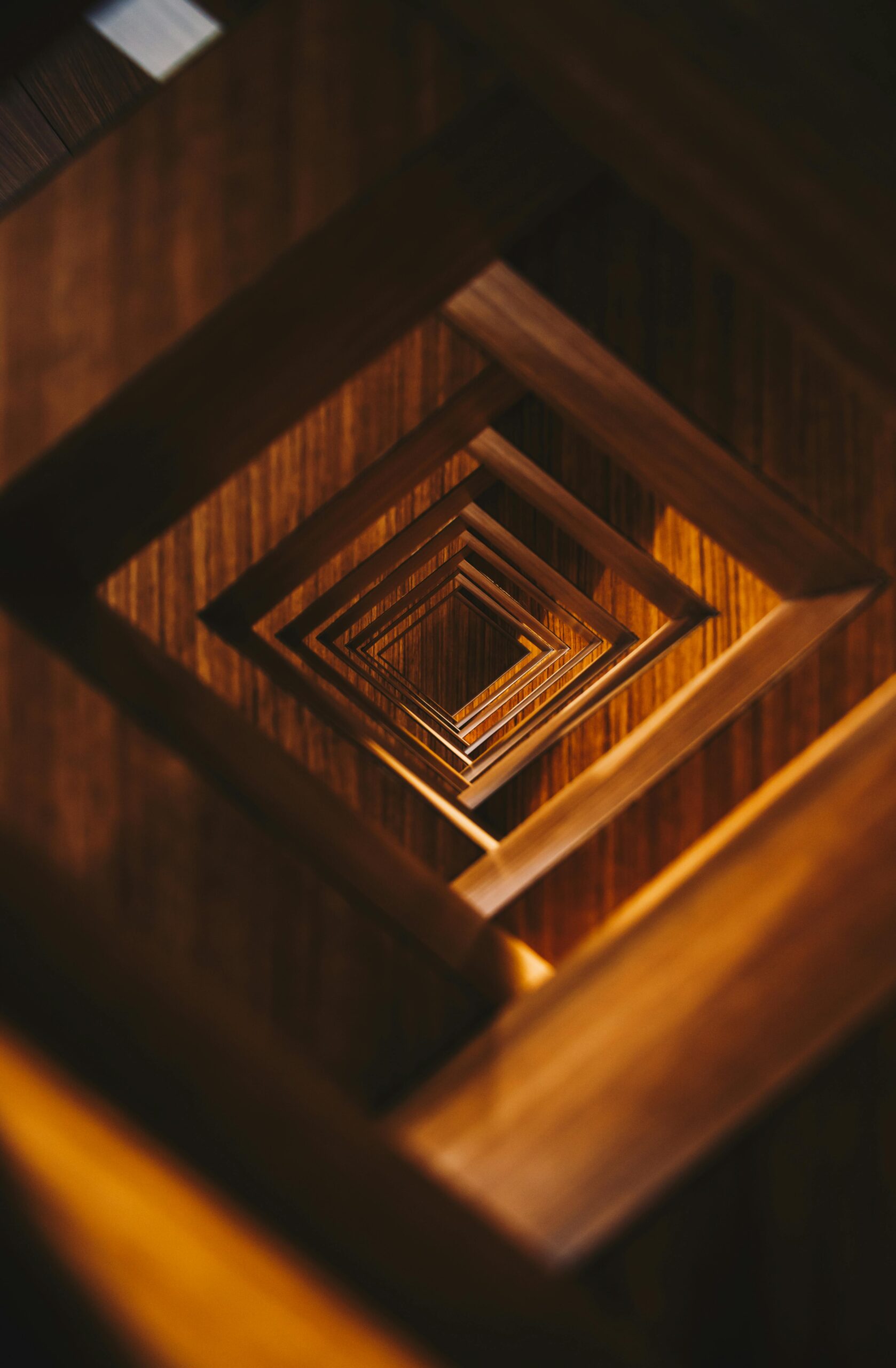 design abstrait en bois